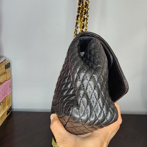 BALLY authentic vintage quilted leather two way shoulder crossbody - Picture 5 of 15